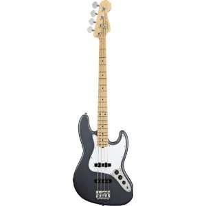 Fender American Standard Jazz Bass®, Charcoal Frost Metallic, Maple 