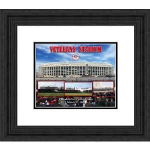 Framed Veterans Stadium Philadelphia Phillies Photograph  