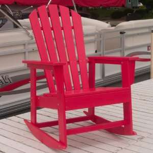   Recycled Plastic South Beach Rocking Chair: Patio, Lawn & Garden