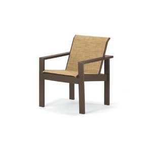   Sling Recycled Plastic Arm Patio Dining Chair: Patio, Lawn & Garden