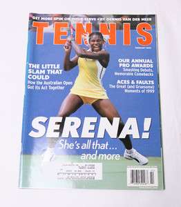 BACK ISSUE OF TENNIS MAGAZINE feb 2000  