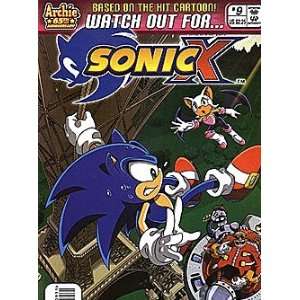  Sonic X (2005 series) #9: Archie Comics: Books