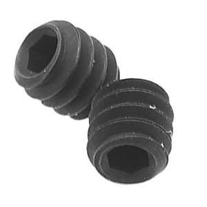 Alloy Steel Hex Socket Set Screw with Oval Point, Black #4 40  