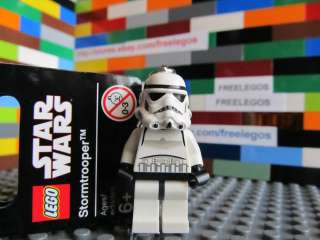 LEGO NINJAGO STORMTROOPER minifigure keychain   NEW with tags  