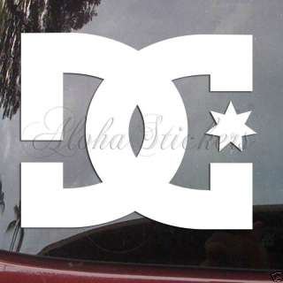 DC SKATEBOARD Vinyl Decal Car Truck Skate Sticker M216  