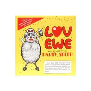  Love Ewe, Inflatable Party Sheep