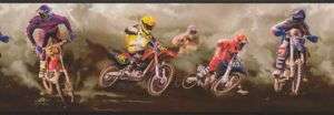 Wallpaper Border Motocross Dirt Bike ~ CWBZ9450BD  