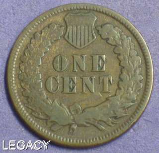 1875 INDIAN HEAD CENT SCARCE EARLY DATE (RE+  