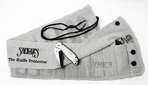 Sack Ups 18 Knife Sack Ups Grey Silicone #807 Storage Protector Roll 