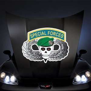  Army Emblem   5th SFG   Wings   Tab 20 DECAL Automotive