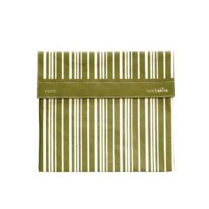 Lunch Skins LSK 31002P2 Sub Size Bag, Lunchskins, Moss Vertical Stripe 