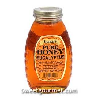 Gunters Pure Buckwheat Honey, 16 Oz Grocery & Gourmet Food
