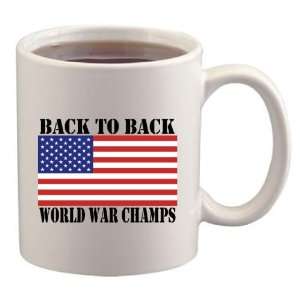 Back to Back World War Champs mug / cup: Everything Else
