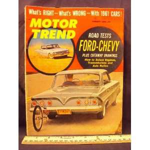  Motor Trend January 1961 (Volume 13 Number 1) PUBLISHER 