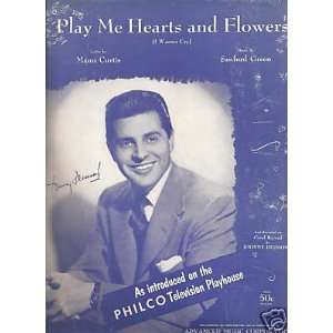 Sheet Music J Desmond Play Me Hearts And Flowers 85 