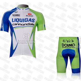 2012 Cycling Bicycle BIKE Comfortable outdoor Jersey + Shorts size M 