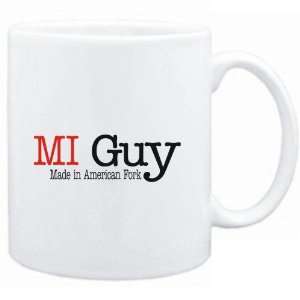   Mug White  Guy Made in American Fork  Usa Cities: Sports & Outdoors