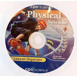   Physical Science Lesson Organizer CD ROM (9781588925077) CPO Science
