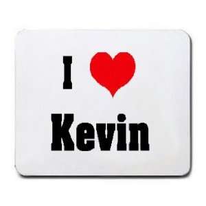  I Love/Heart Kevin Mousepad