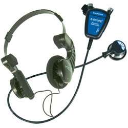 Hearing Impaired E Scope II w/Convert. Headphones  