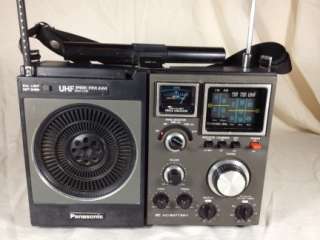 Panasonic Model RF 1170 UHF PSB FM AM 5 Band Receiver Radio  