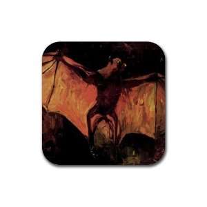  Flying Fox By Vincent Van Gogh Square Coasters Office 