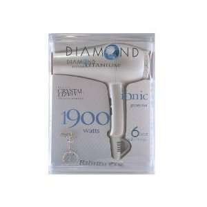   Diamond Titanium 1900 Watt Ionic Hair Dryer: Health & Personal Care