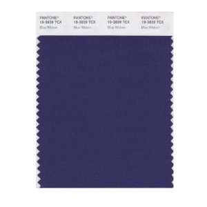  PANTONE SMART 19 3839X Color Swatch Card, Blue Ribbon 