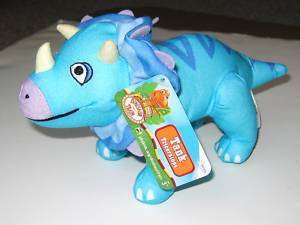 PBS kids Dinosaur Train mini plush Tank triceratops  