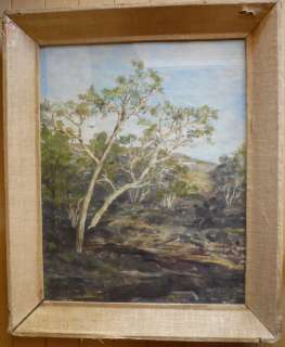   LISTED impressionist California Landscape Oil, Early CA artist  