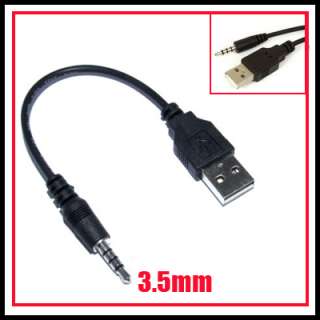 50× 3.5mm USB Data Cable for PC to iPod shuffle   