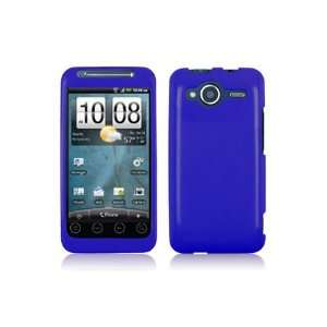  HTC EVO Shift 4G Snap On Solid Protector Case Blue (Free 