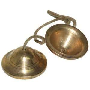  Brass Cymbals. Thai Musical Instruments.: Musical 