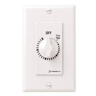  Intermatic FF5M 5 Minute Spring Loaded Wall Timer, Brushed 