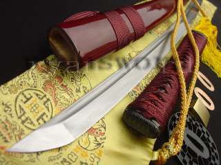 HIGH QUALITY HANDMADE RED JAPANESE SWORD SAMURAI KATANA RAZOR SHARP 