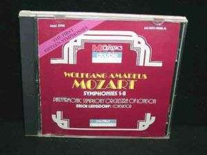 CD) MOZART Symphonies 1 8, London Philharmonic Orch.  