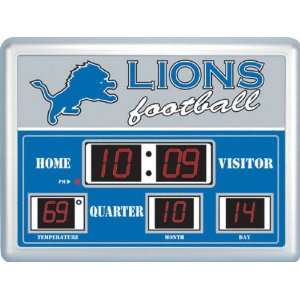  Detroit Lions Scoreboard Clock