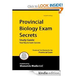   Test Review for the Provincial Exam Provincial Exam Secrets Test Prep