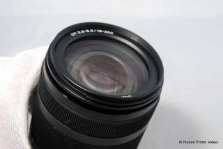 Sony SAL18200 18 200mm F3.5 6.3 Lens Alpha A700 A55 18 200mm 