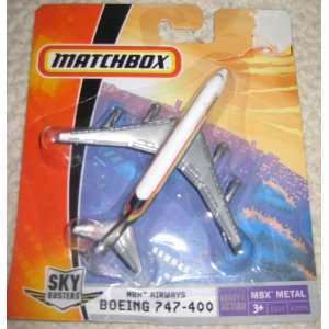   Matchbox Sky Busters MBX Airways Boeing 747 400, 13/24: Toys & Games