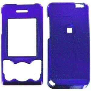 Sony Ericsson W580i Blue Snap On Protector Case Faceplate: Cell Phones 