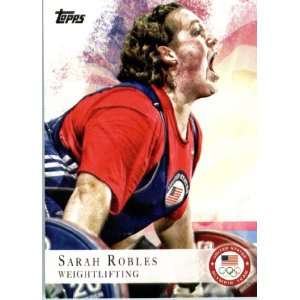  2012 Topps US Olympic Team #89 Sarah Robles Weightlifting 