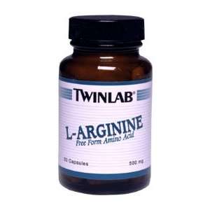 L Arginine 500mg Twinlab Amino Acid, 150 Capsules (3 