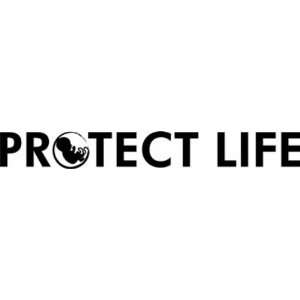  Vinyl Window Cutout, Protect Life (3257PL)