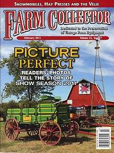 Farm Collector Antique Tractor Magazine February 2012  