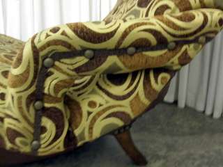 Vintage Contour Lounge Cuddler Model Chair New Upholstery Extra Nice 