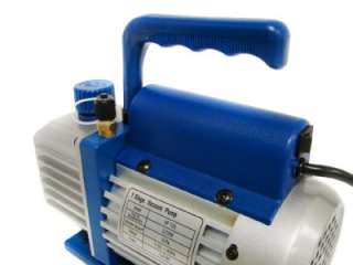 CFM Single Stage Rotary Vane Vacuum Pump R410a R134 HVAC A/C Air 