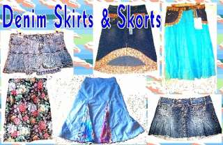 Denim Skirts & Skorts ~Various Brands~ Sizes 5 22W  