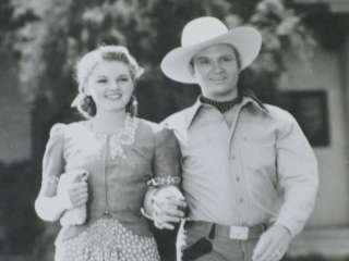 Romantic Vintage Film Still   Movie Cowboy Gene Autry  