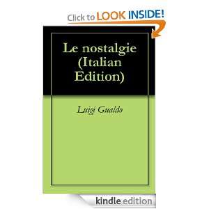 Le nostalgie (Italian Edition) Luigi Gualdo  Kindle Store